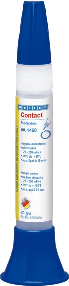 Produktfoto 1 von WEICON VA 1460 Cyanacrylat-Klebstoff | feuchtigkeitsbeständiger, mittelviskoser Sekundenklebstoff | 0,5 kg