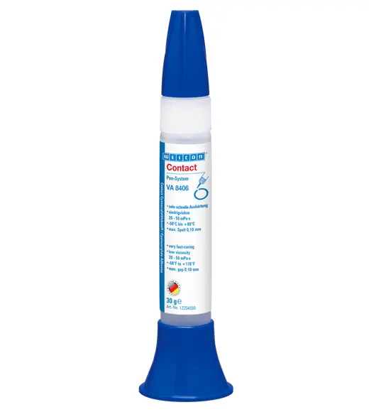 Produktfoto 1 von WEICON VA 8406 Cyanacrylat-Klebstoff | Sekundenkleber für schnelle Fixierungen und Verklebungen | 30 g