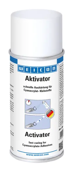 Produktfoto 1 von WEICON CA-Aktivator Spray | Aushärtebeschleuniger für Sekundenkleber | 150 ml