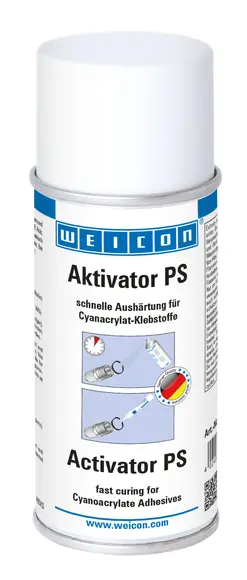 Produktfoto 1 von WEICON CA-Aktivator PS | Aushärtebeschleuniger für Sekundenkleber | 150 ml