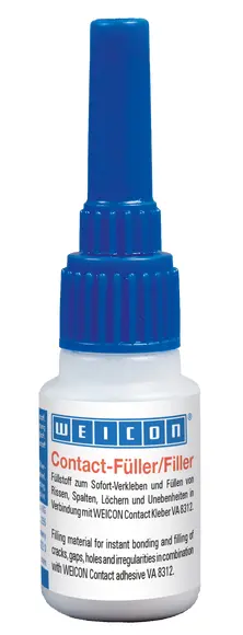 Produktfoto 1 von WEICON Contact Füller | Spezialfüllstoff für Contact VA 8312 | 30 g | transparent