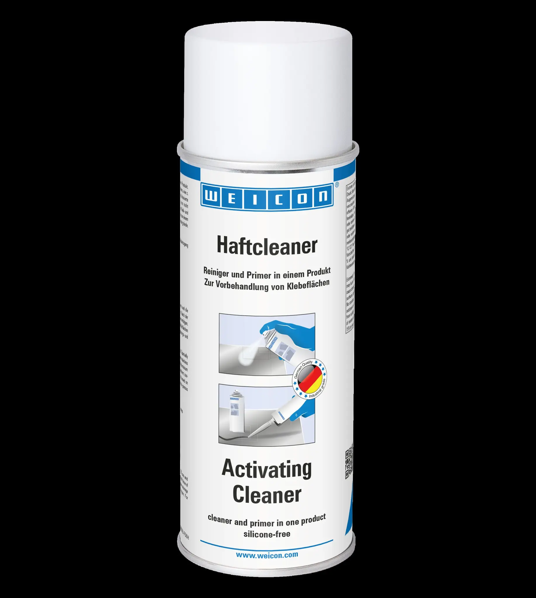 Produktfoto 1 von WEICON Haftcleaner | Entfetter und Haftgrundierung vor der Verklebung | 400 ml | transparent