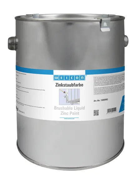 Produktfoto 1 von WEICON Zinkstaubfarbe | Korrosionsschutz aus Metallpigmentbeschichtung | 2,5 L