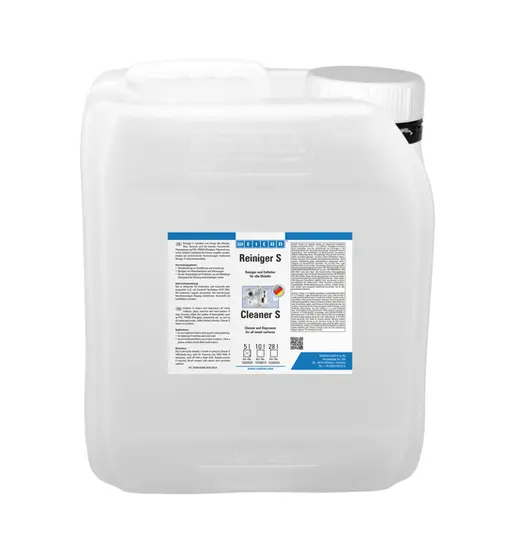 Produktfoto 1 von WEICON Reiniger S | kraftvoller Spezialreiniger | 5 L | farblos, transparent