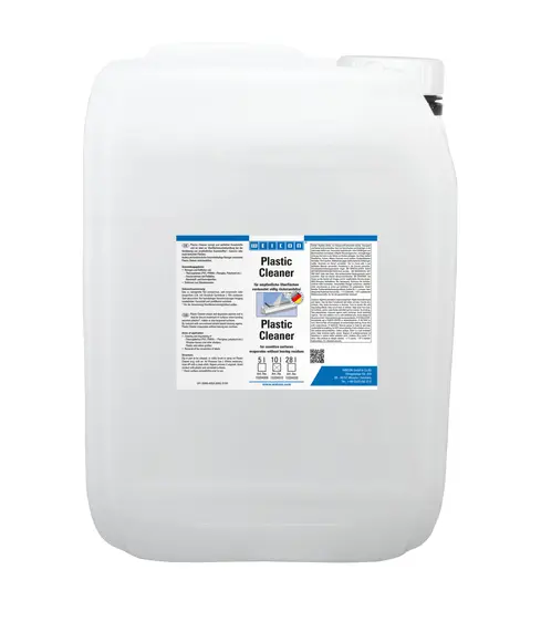 Produktfoto 1 von WEICON Plastic Cleaner | Reiniger für Kunststoff, Gummi und pulverbeschichtete Materialien | 10 L | transparent