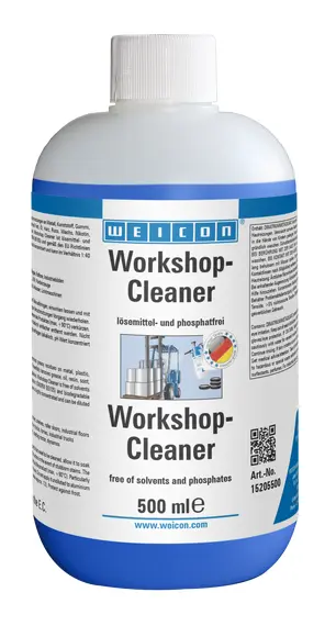 Produktfoto 1 von WEICON Workshop Cleaner | lösemittelfreier Universalreiniger | 500 ml | blau