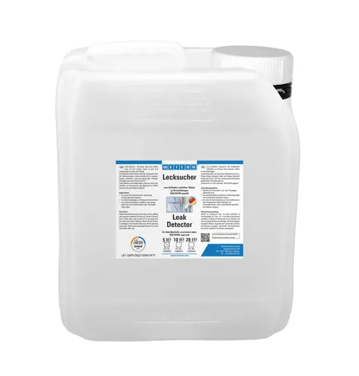 WEICON Lecksucher | zum Auffinden von Rissen an Druckleitungen | 5 L | weiß, milchig
