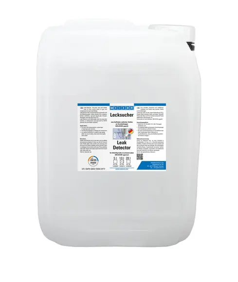 WEICON Lecksucher | zum Auffinden von Rissen an Druckleitungen | 10 L | weiß, milchig