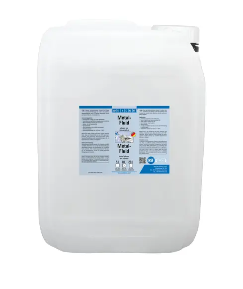 Produktfoto 1 von WEICON Metal-Fluid | lösemittelfreie Pflege- und Schutzemulsion für Metalle | 10 L | weiß, milchig