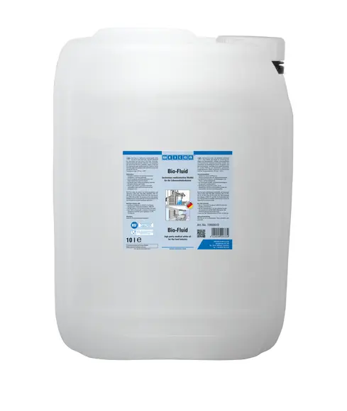 Produktfoto 1 von WEICON Bio-Fluid | Schmier- und Pflegeöl für den Lebensmittelbereich NSF H1 | 10 L | transparent