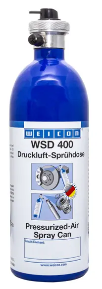 Produktfoto 1 von WEICON WSD 400 Druckluft-Sprühdose | wiederbefüllbar | 1 Stück