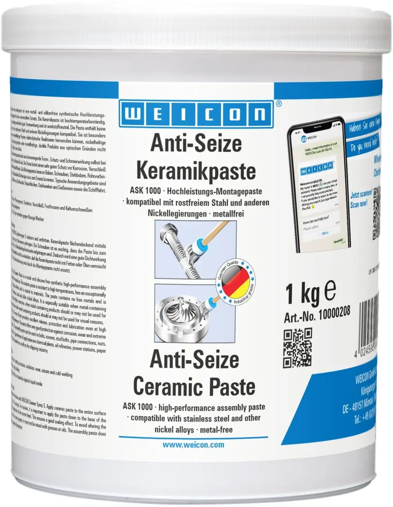 Produktfoto 1 von WEICON Anti-Seize Keramikpaste 1 kg