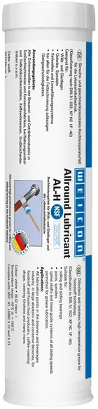 Produktfoto 1 von WEICON AL-H Hochleistungsfett | lebensmittelechtes Hochtemperaturfett | 0,4 kg | weiß