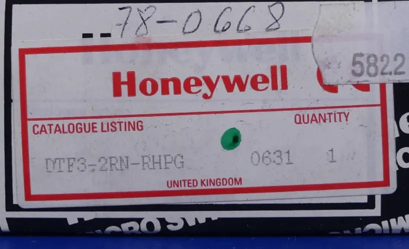 Honeywell DTF3-2RN-RHPG