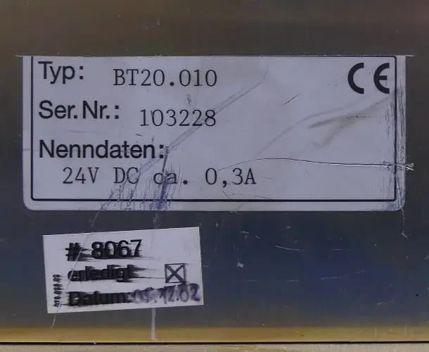 Produktfoto 1 von Esitron BT20.010 CPS20 Bedienfeld
