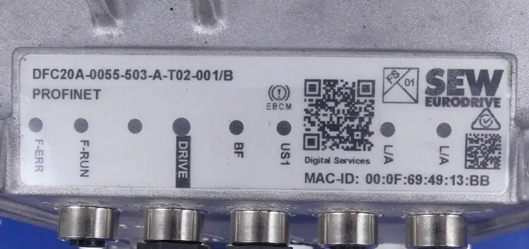 Produktfoto 1 von SEW Eurodrive DFC20A-0055-503-A-T02-001/B