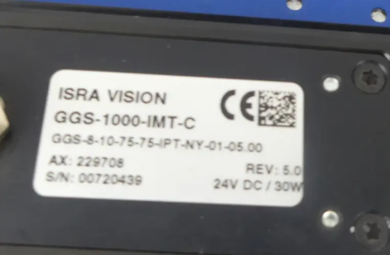 Produktfoto 1 von ISRA VISION GGS-1000-IMT-C GGS-8-10-75-75-IPT-NY-01-05.00