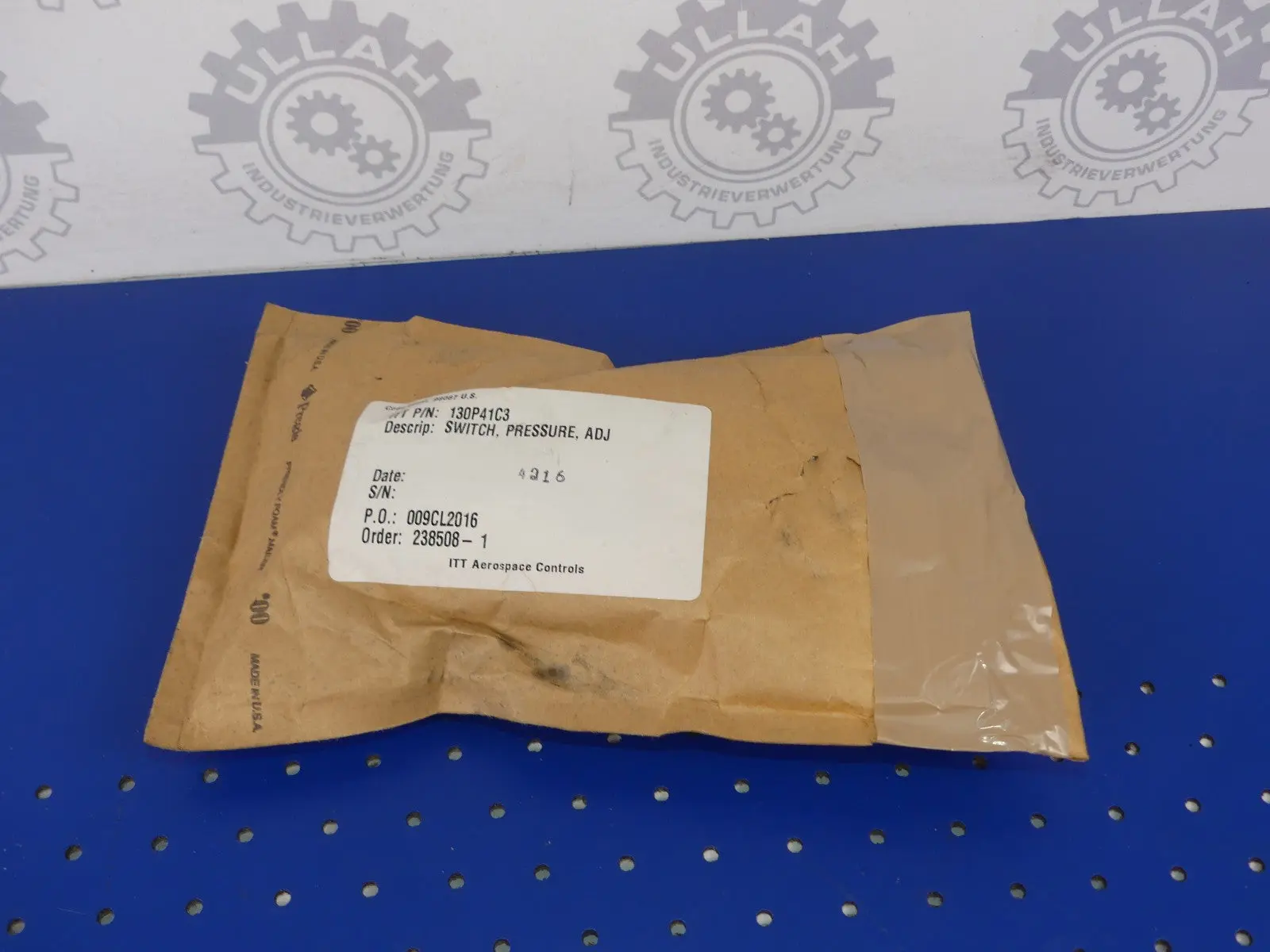 Produktfoto 1 von ITT Neo-Dyn 130P41C3 Adjustable Pressure Switch