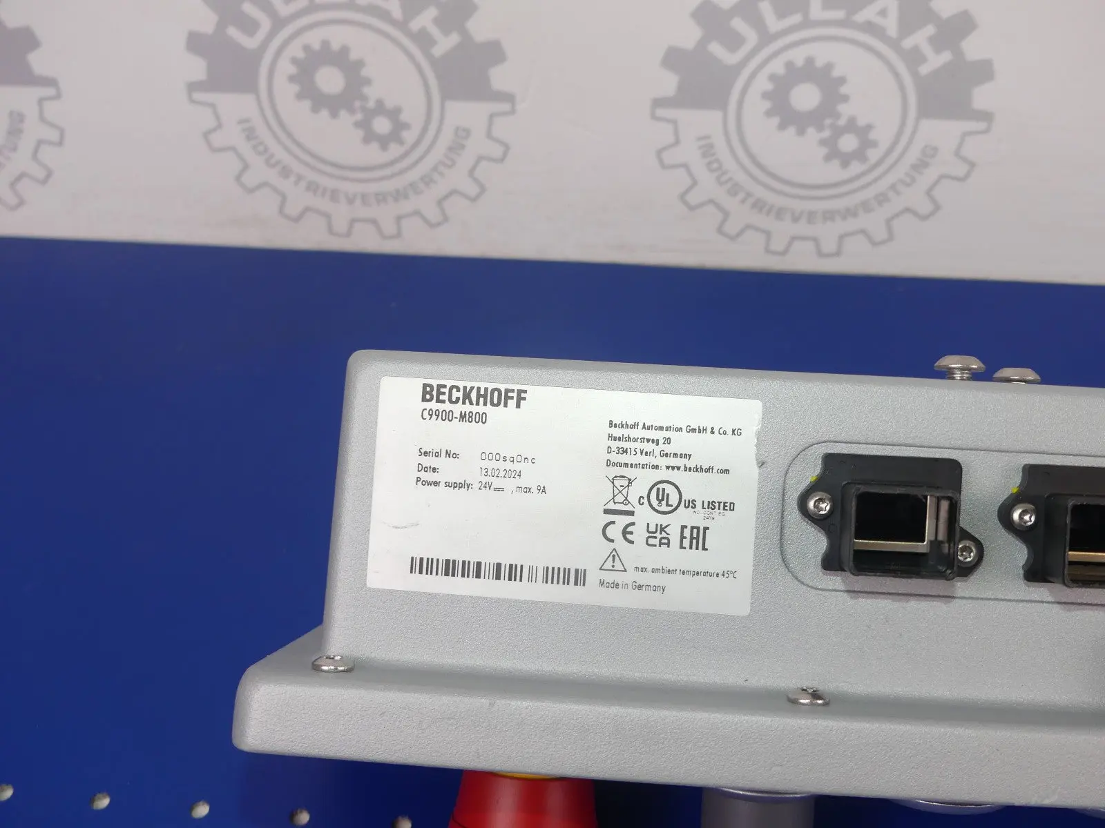Produktfoto 1 von BECKHOFF C9900-M800