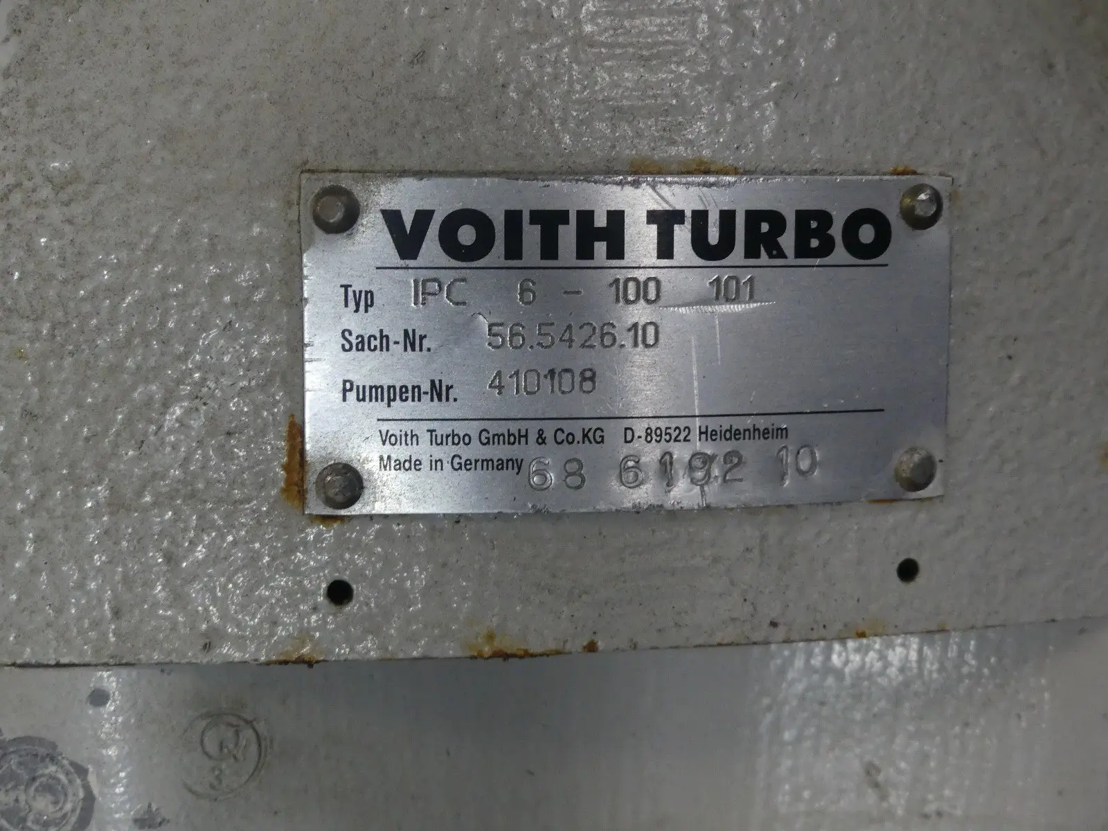 Produktfoto 1 von VOITH TURBO IPC 6-100 101 + IPV/3-/10