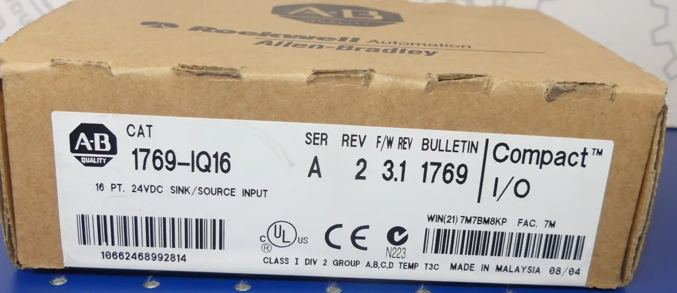 Produktfoto 1 von ALLEN-BRADLEY CAT 1769-IQ16 NEU