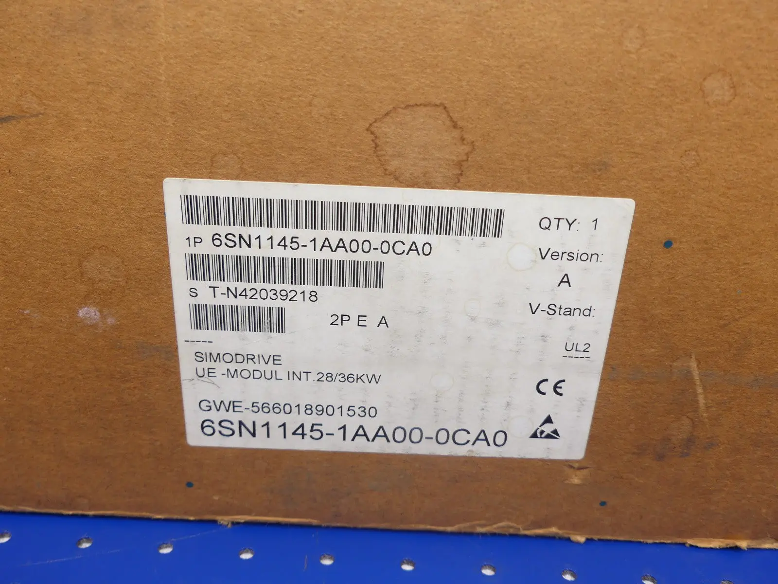 Produktfoto 1 von SIEMENS 6SN1145-1AA00-0CA0 NEU