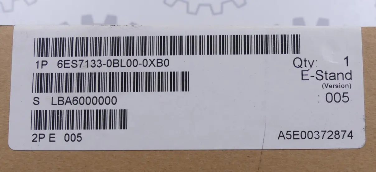 Produktfoto 1 von Siemens Simatic 6ES7133-0BL00-0XB0