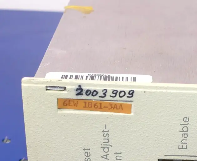 Produktfoto 1 von SIEMENS 6EW1861-3AA