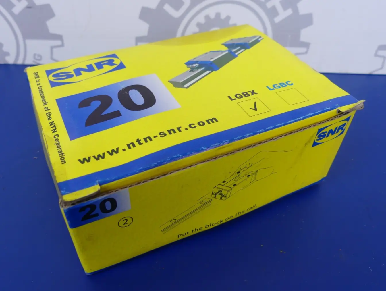 Produktfoto 1 von SNR LGBXH20FNSSNZ1-N 663349 Führungswagen