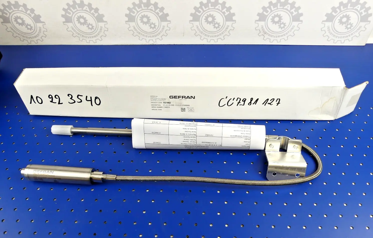 Produktfoto 1 von GEFRAN IE1-A-8-M-B35D-1-5-D-P-E 2130B000S00 F074962