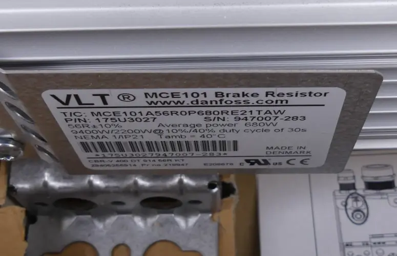 Produktfoto 1 von Danfoss VLT MCE101A56R0P680RE21 TAW