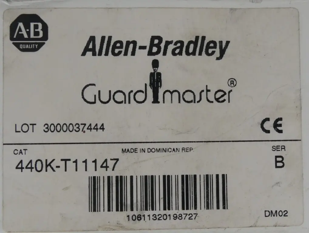 Produktfoto 1 von Allen Bradley 440K-T11147 Guardmaster