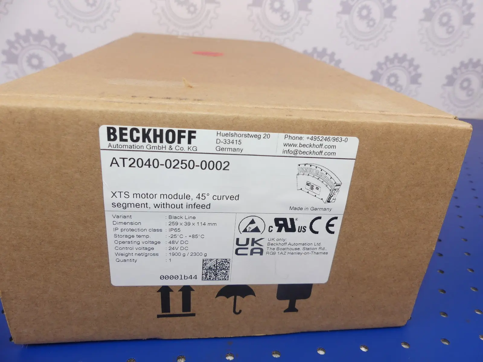 Produktfoto 1 von BECKHOFF AT2040-0250-0002 DEFEKT