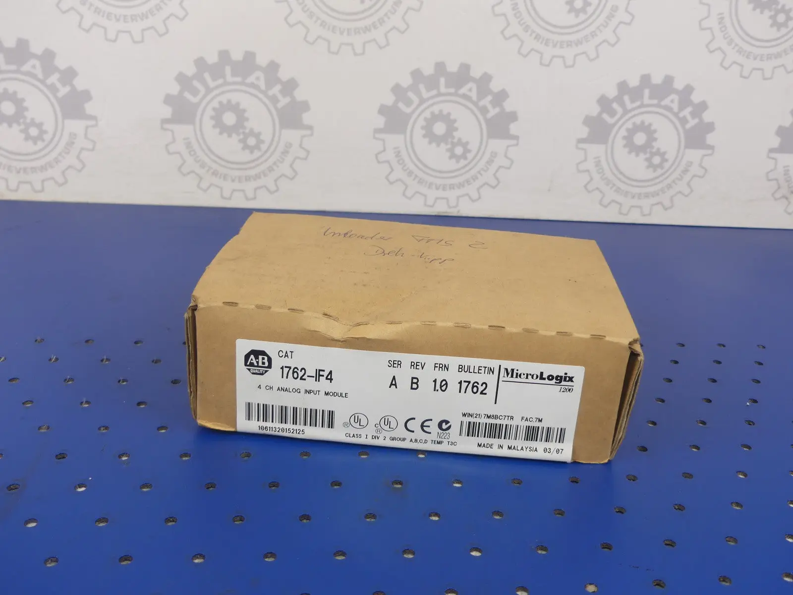 Produktfoto 1 von ALLEN BRADLEY 1762-IF4 NEU