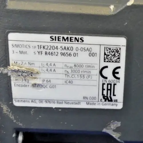 Produktfoto 1 von SIEMENS 1FK2204-5AK00-0SA0