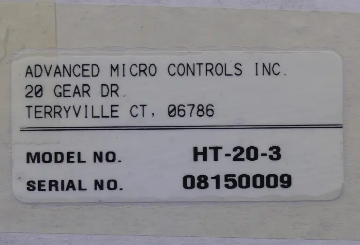 Produktfoto 1 von AMCI Advanced Micro Controls INC HT-20-3