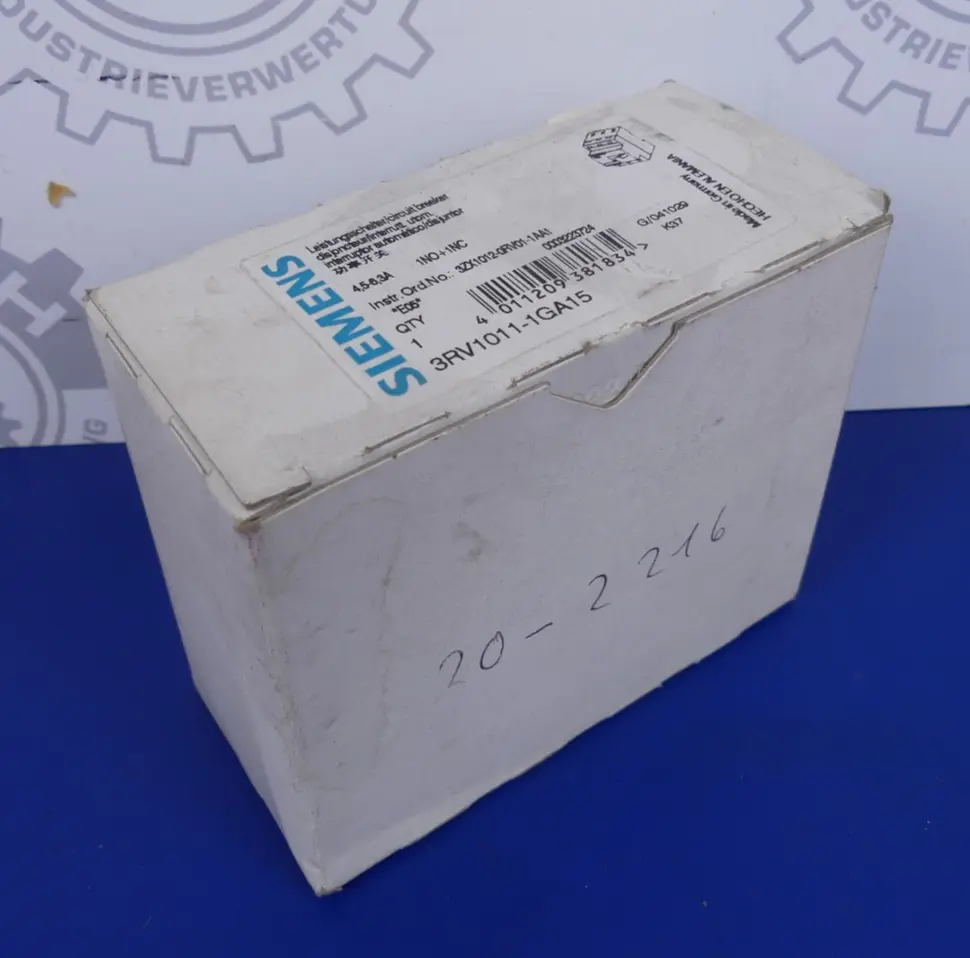 Produktfoto 1 von Siemens 3RV1011-1GA15 Leistungsschalter