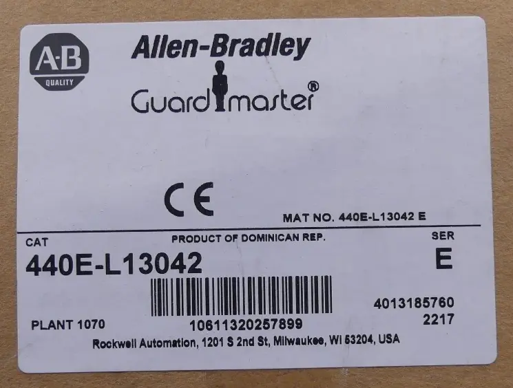 Produktfoto 1 von Allen-Bradley 440E-L13042 Guard Master