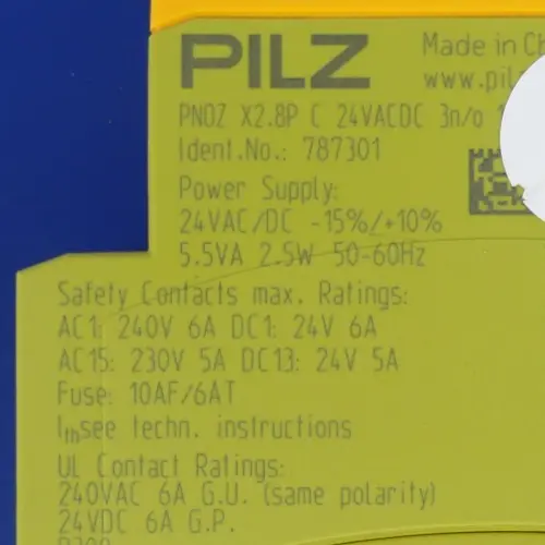 Produktfoto 1 von Pilz PNOZ X2.8P C 24VACDC 3n/o 1n/c 787301