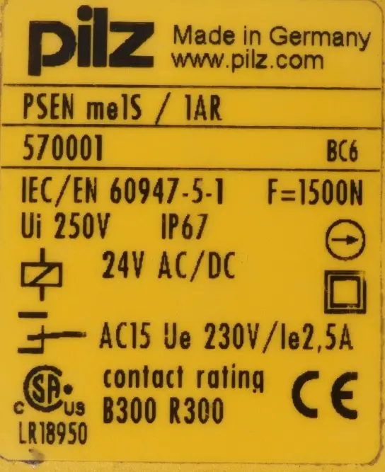 Produktfoto 1 von Pilz PSEN me1S/1AR 570001