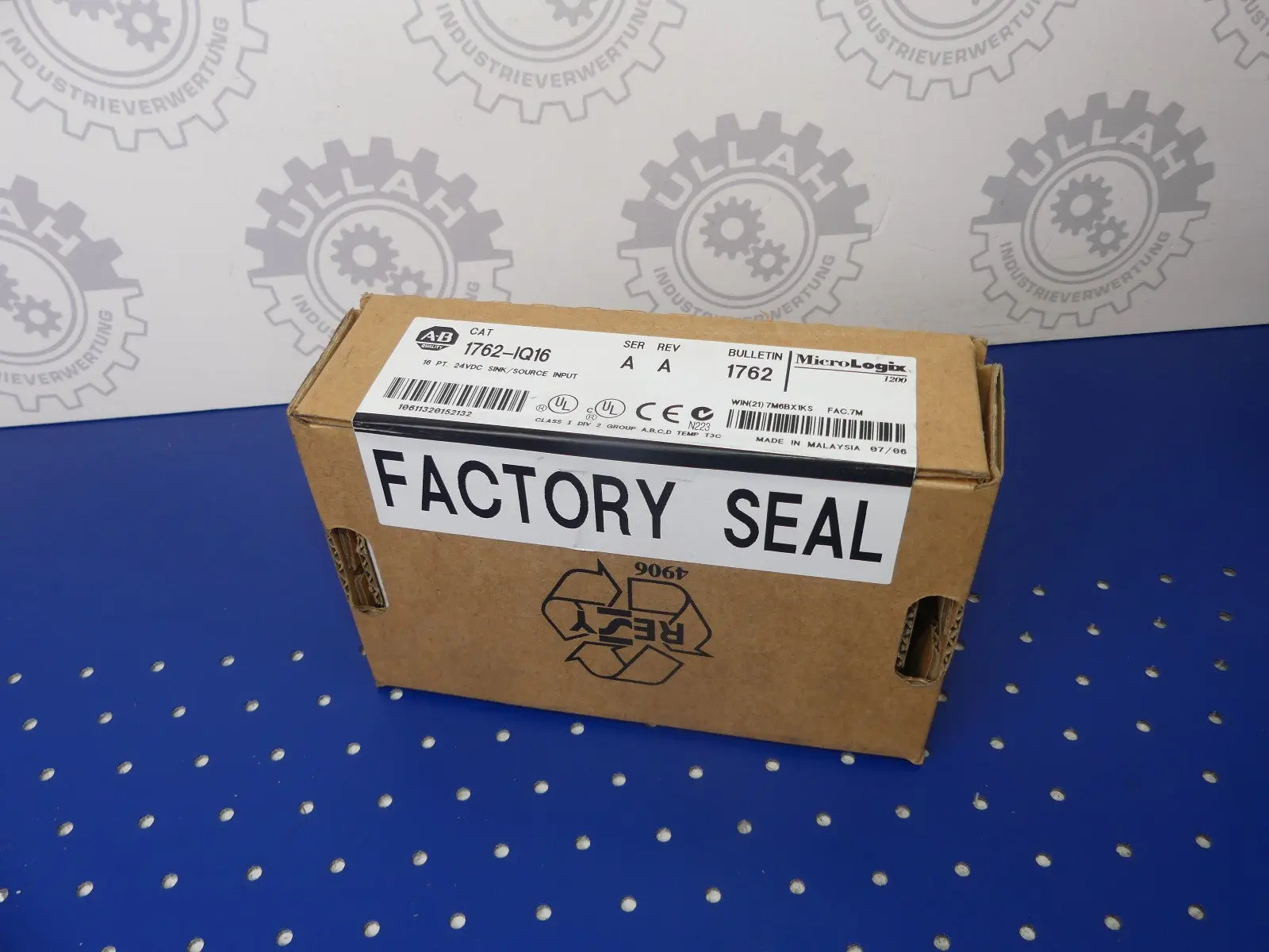 Produktfoto 1 von ALLEN BRADLEY CAT 1762-IQ16 NEU