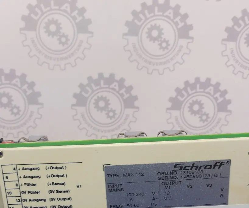 Produktfoto 1 von SCHROFF MAX112