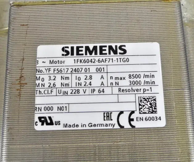 Produktfoto 1 von SIEMENS 1FK6042-6AF71-1TG0