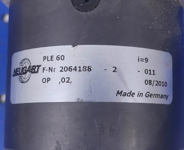 Produktfoto 1 von Neugart PLE 60 i= 9 Planetengetriebe