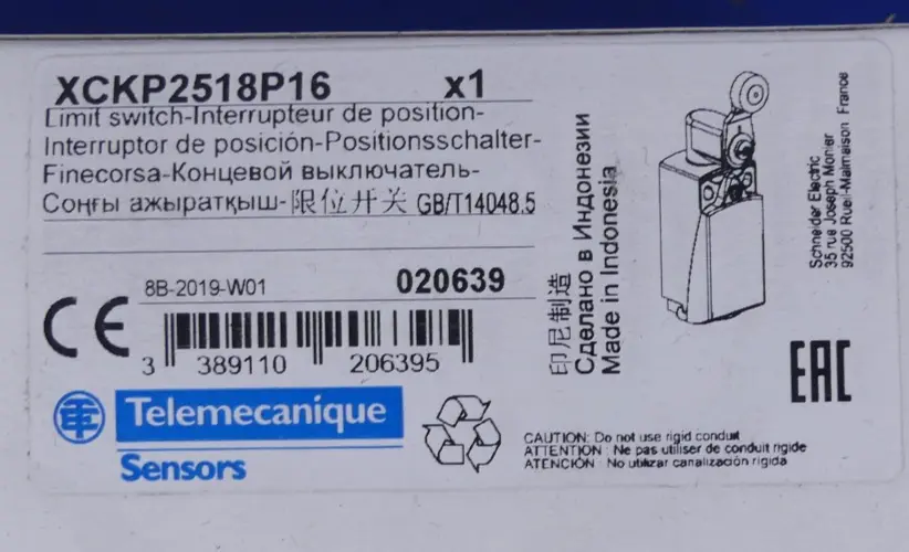 Produktfoto 1 von Telemecanioque XCKP2518P16