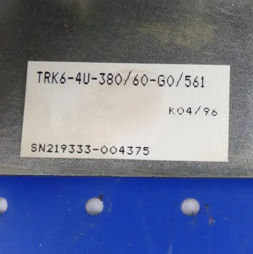 Produktfoto 1 von Indramat TRK6-4U-380/60-G0/561 Programmiermodul