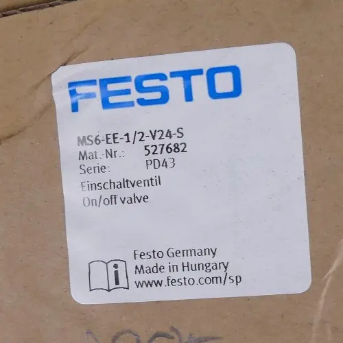 Produktfoto 1 von FESTO MS6-EE-1/2-V24-S  527682