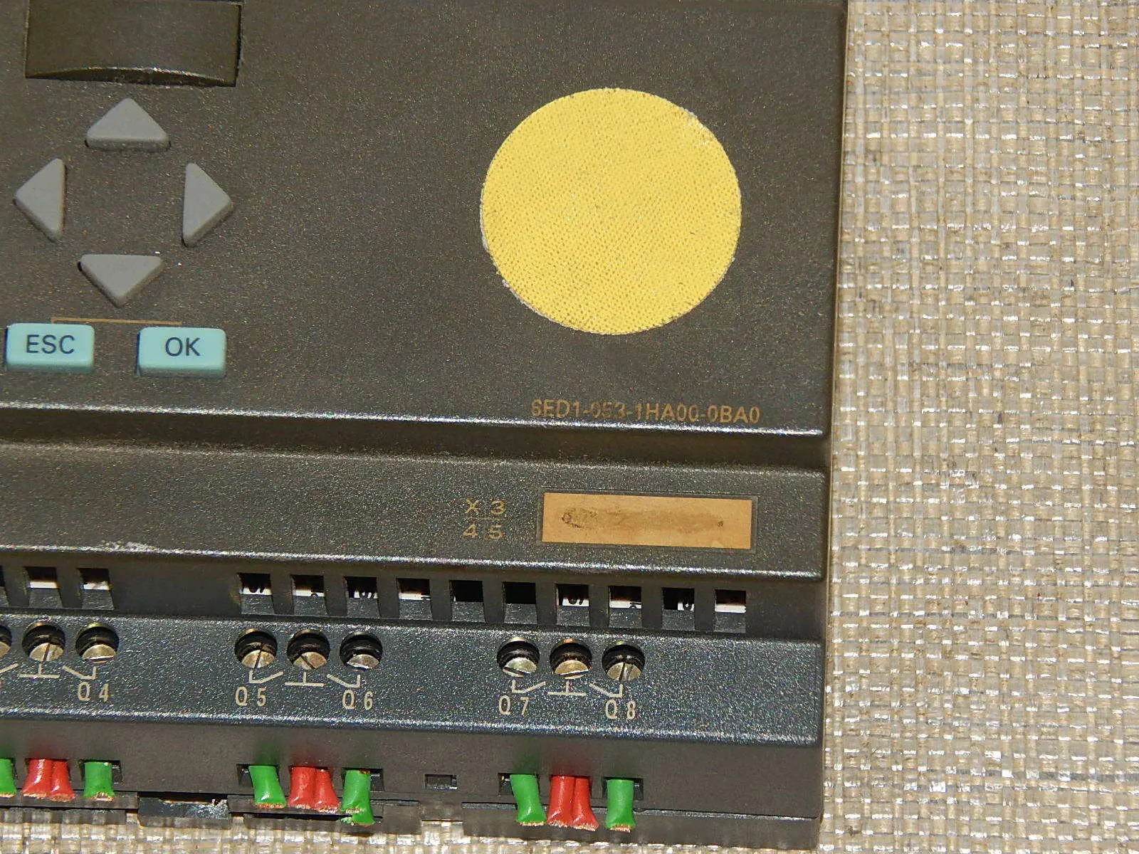 Produktfoto 1 von Siemens Logo 6ED1-053-1HA00-0BA0 Logic Modul  / ED1053-1HA00-0BA00 used