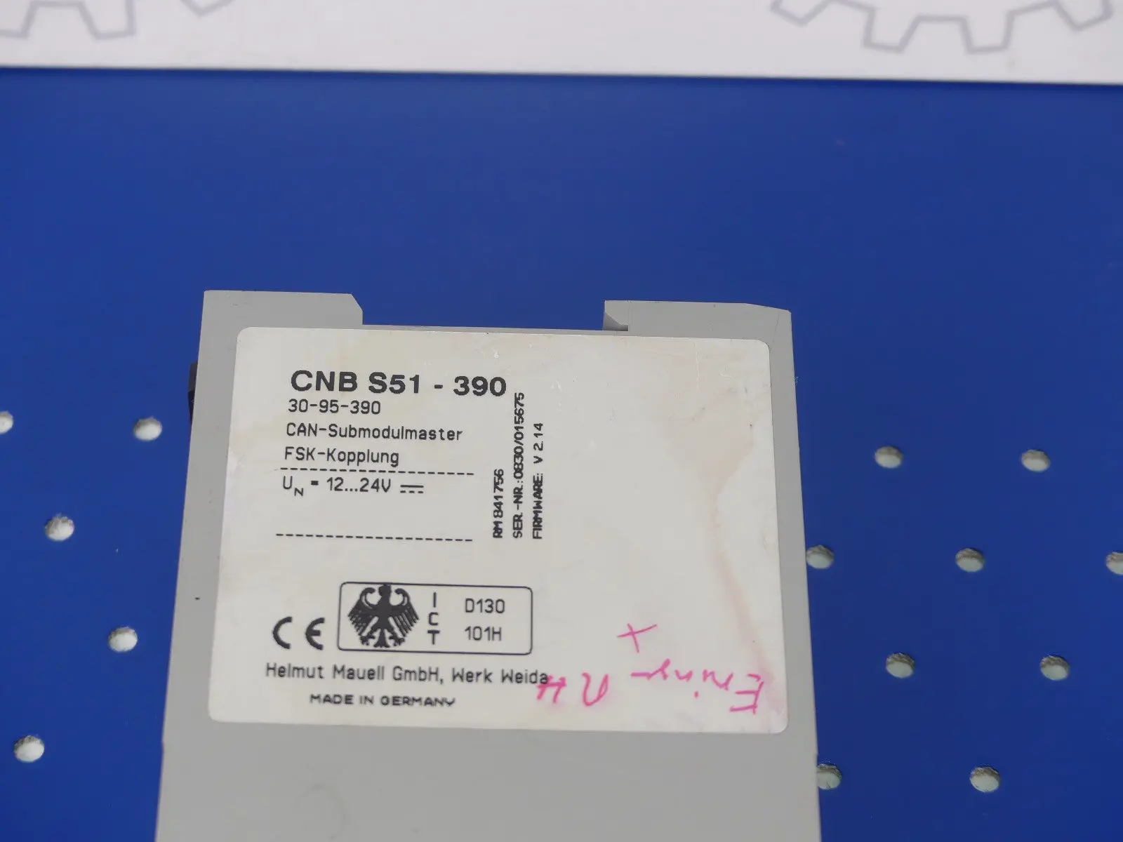 Produktfoto 1 von MAUELL CNB S51-390