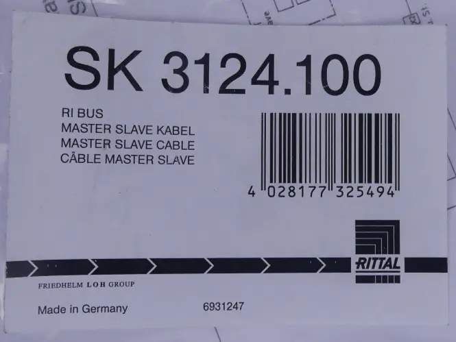 Produktfoto 1 von Rittal SK3124.100 Master Slave Kabel
